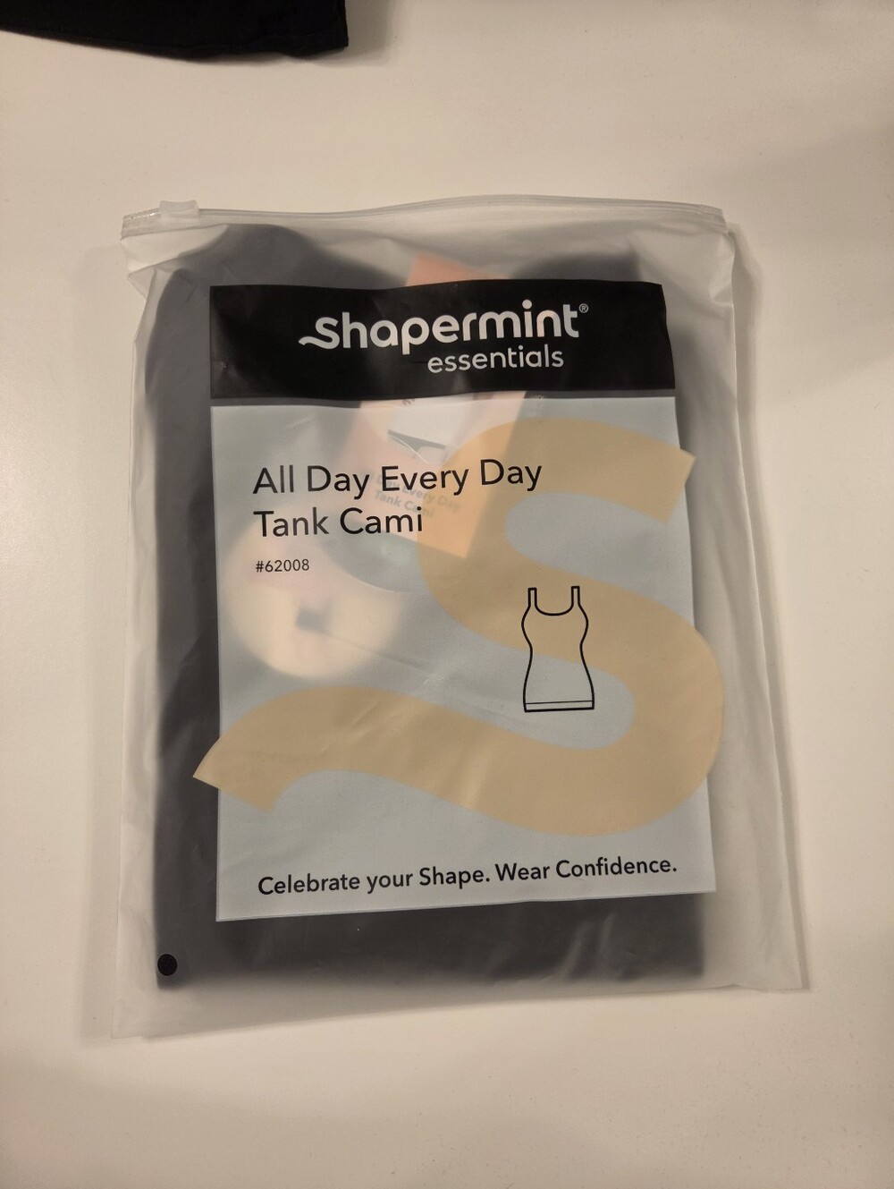 Shapermint Essentials All Day Every Day Tank black/Large NWT